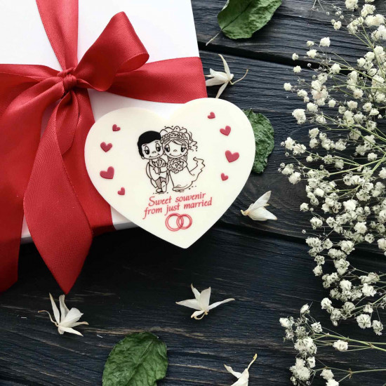 Свадебные подарки гостям. Sweet souvenir from just married!